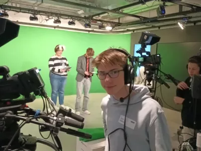 Klasse 9c zu Besuch in der WDR-Medienwerkstatt Köln